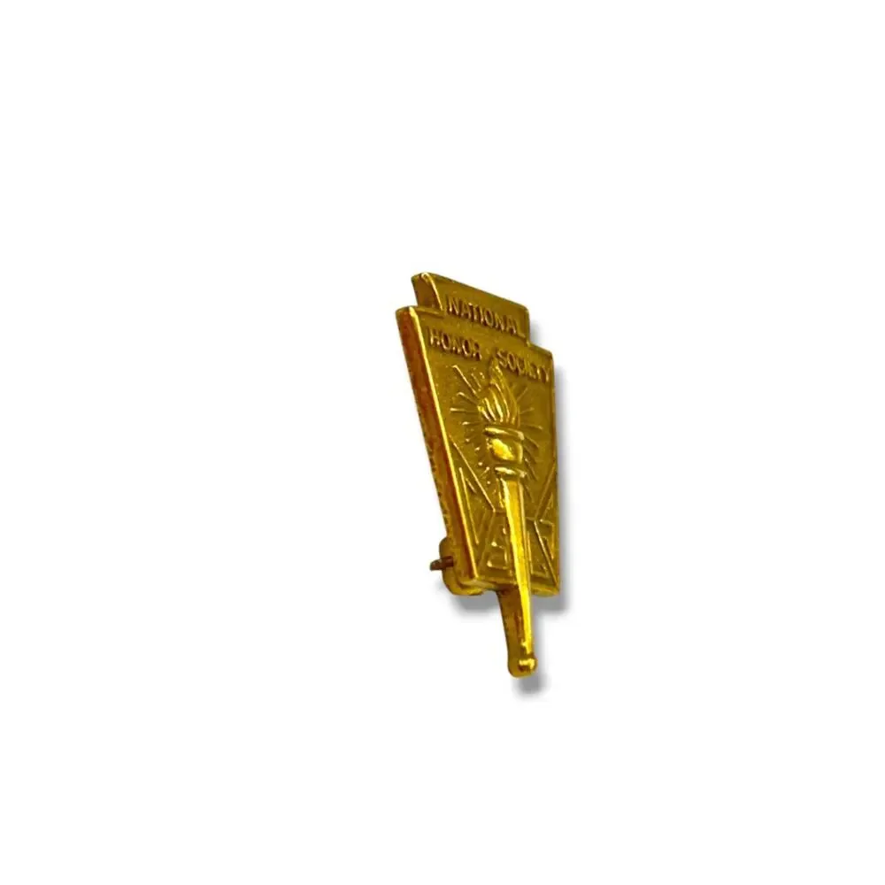 Vintage Goldtone National Honor Society Lapel Pin .75